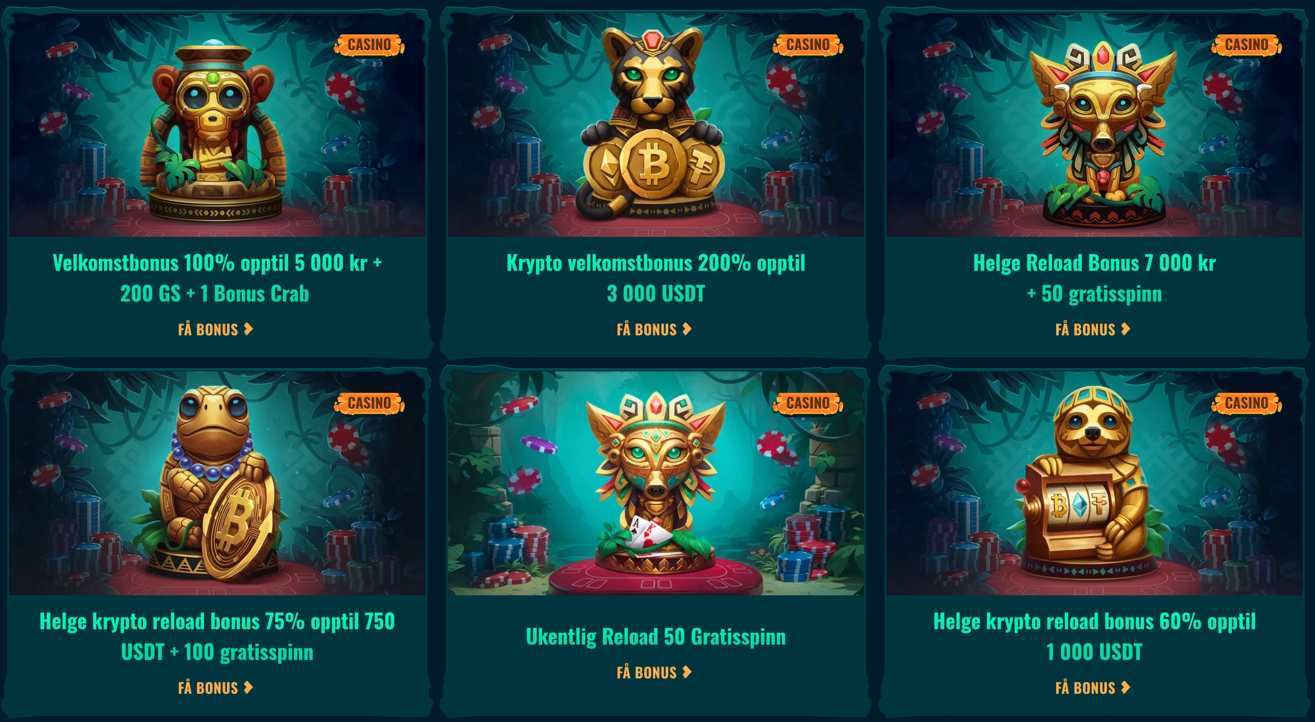 Spinanga bonuser og kampanjer